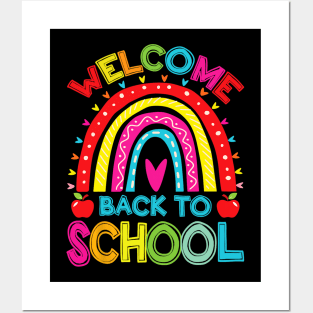 Back To School Teacher Students First Day Of School Posters and Art